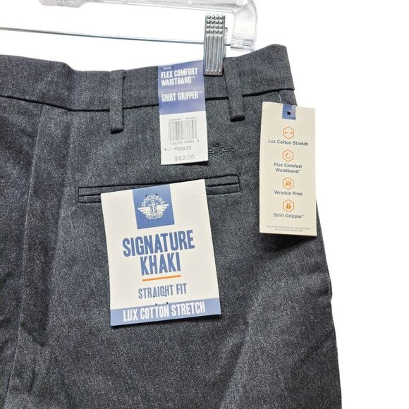 Dockers Mens chino Charcoal Slim Fit Pants Trousers Size 30X32 - Picture 9 of 9